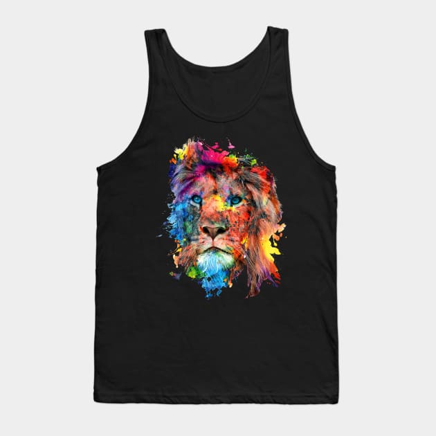 Lion Tank Top by rizapeker